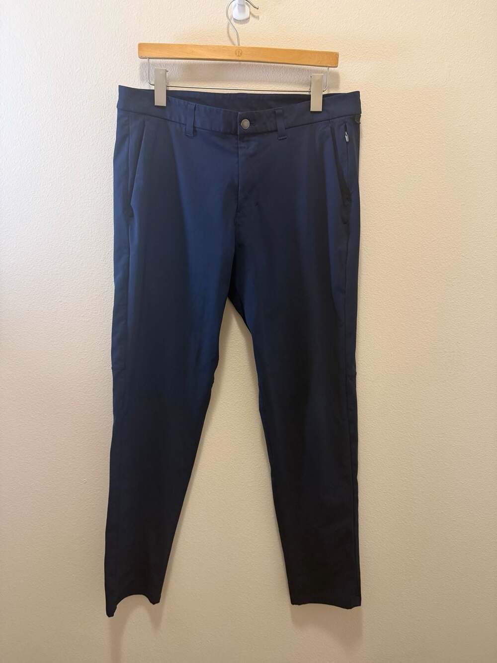 Lululemon Commission Slim Fit Pants Navy Blue Size 35